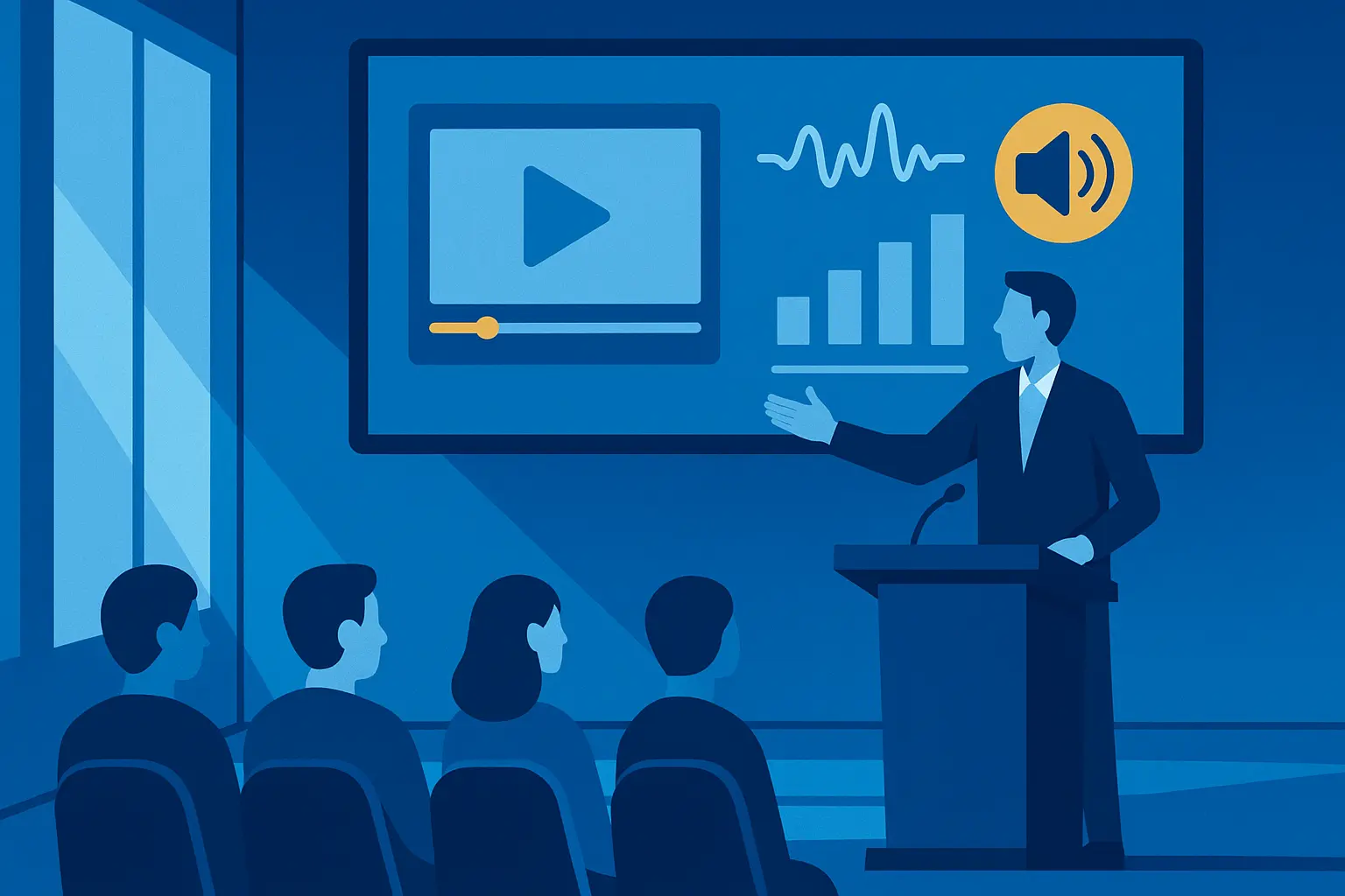 映像と音響システムの活用シーン